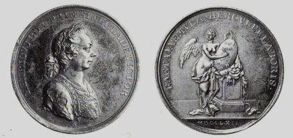 Schadow Gesellschaft Berlin: Prinz Heinrich, Medaille 1762 Schadow Gesellschaft Berlin: Prinz Heinrich, Medaille 1762