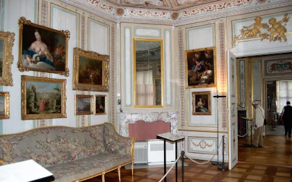 Schadow Gesellschaft Berlin: Schloss Rheinsberg innen Schadow Gesellschaft Berlin: Schloss Rheinsberg innen