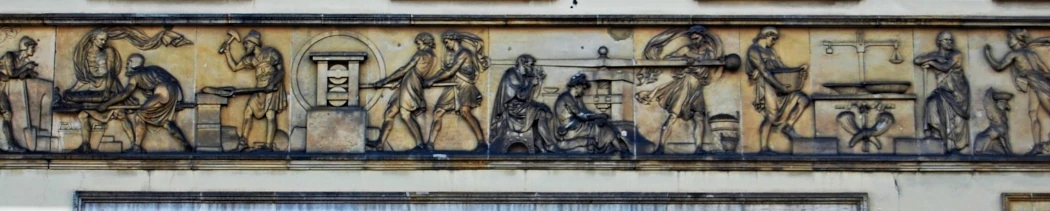 Schadow Gesellschaft Berlin: Münzfries, Zitadelle Spandau alt=