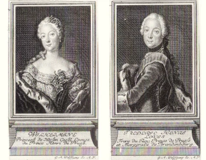 Schadow Gesellschaft Berlin: Prinz Heinrich und Wilhelmine Schadow Gesellschaft Berlin: Prinz Heinrich und Wilhelmine